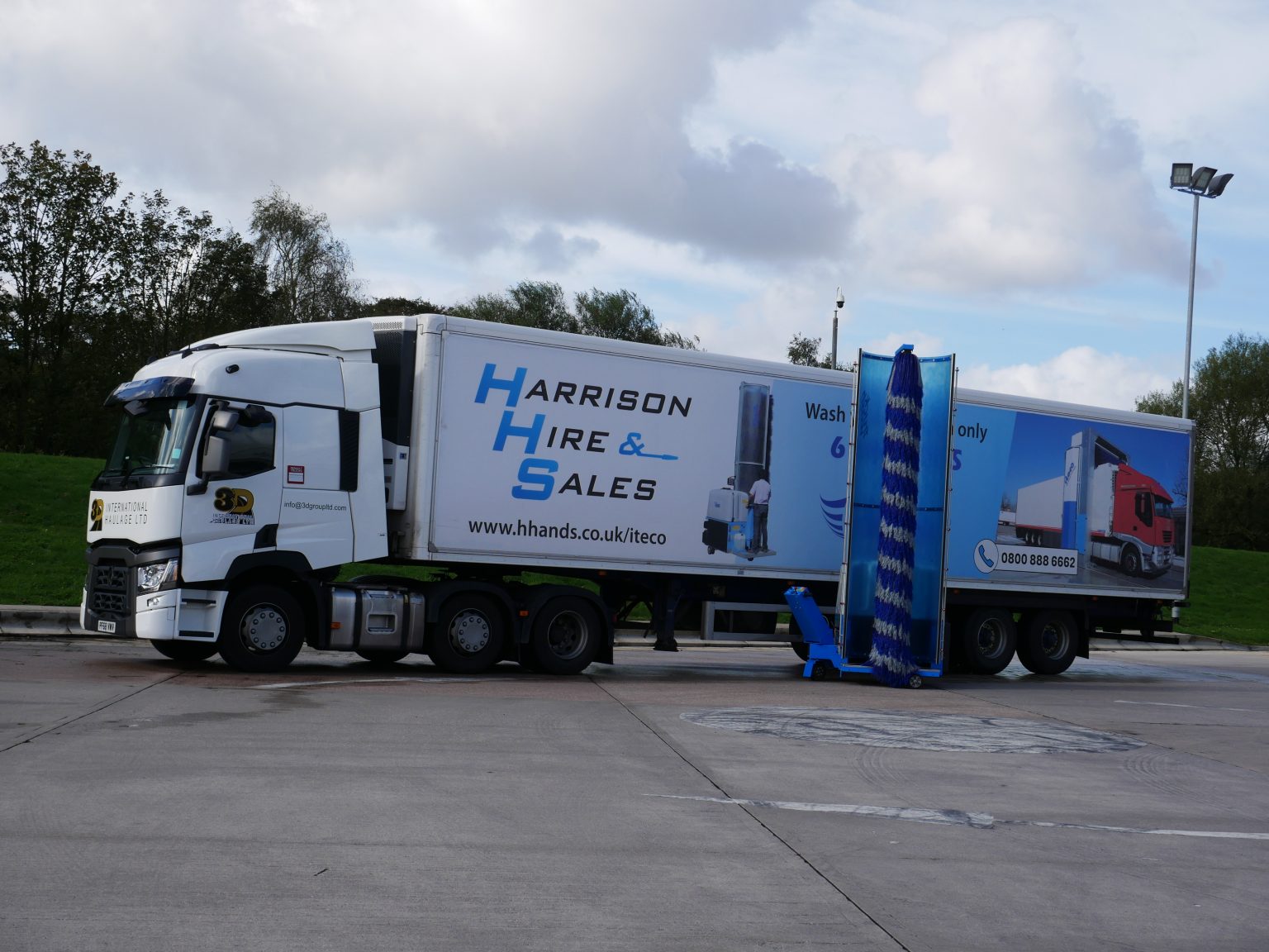 Mobile Truck & Bus Wash Hire Harrison Hire & Sales